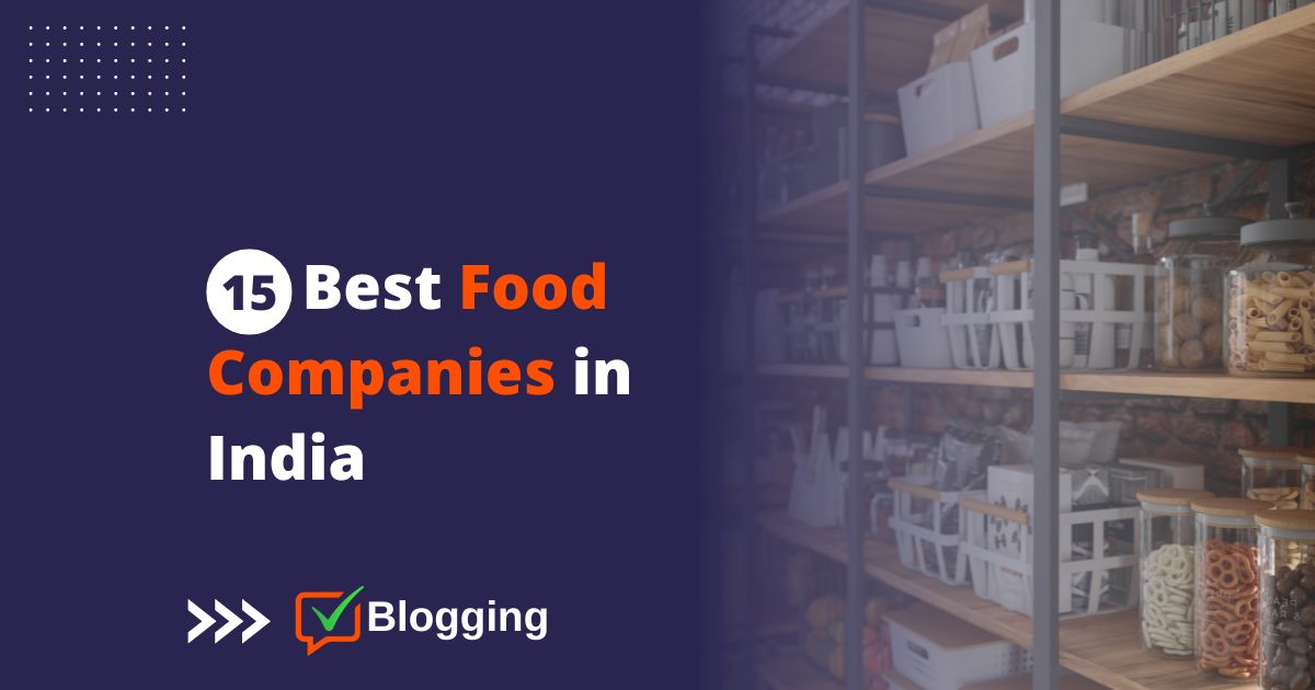 Best Food Companies in India
