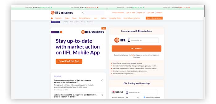 IIFL Securities Demat Account