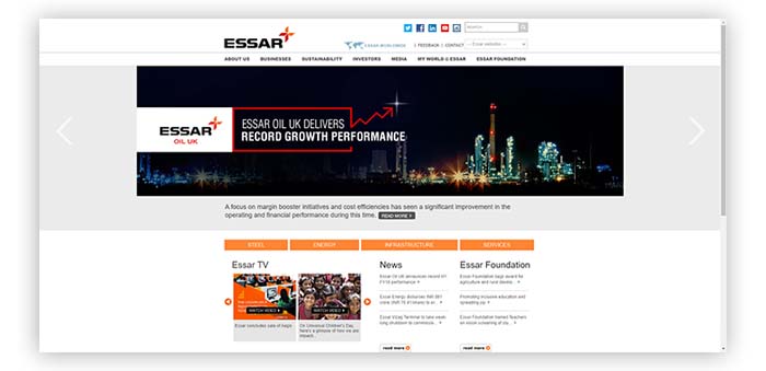 India's Essar Steel Ltd.